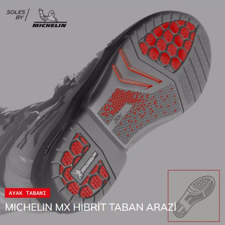 TCX COMP EVO 2 MICHELIN ÇİZME SİYAH TCX COMP EVO 2 MICHELIN ÇİZME SİYAH